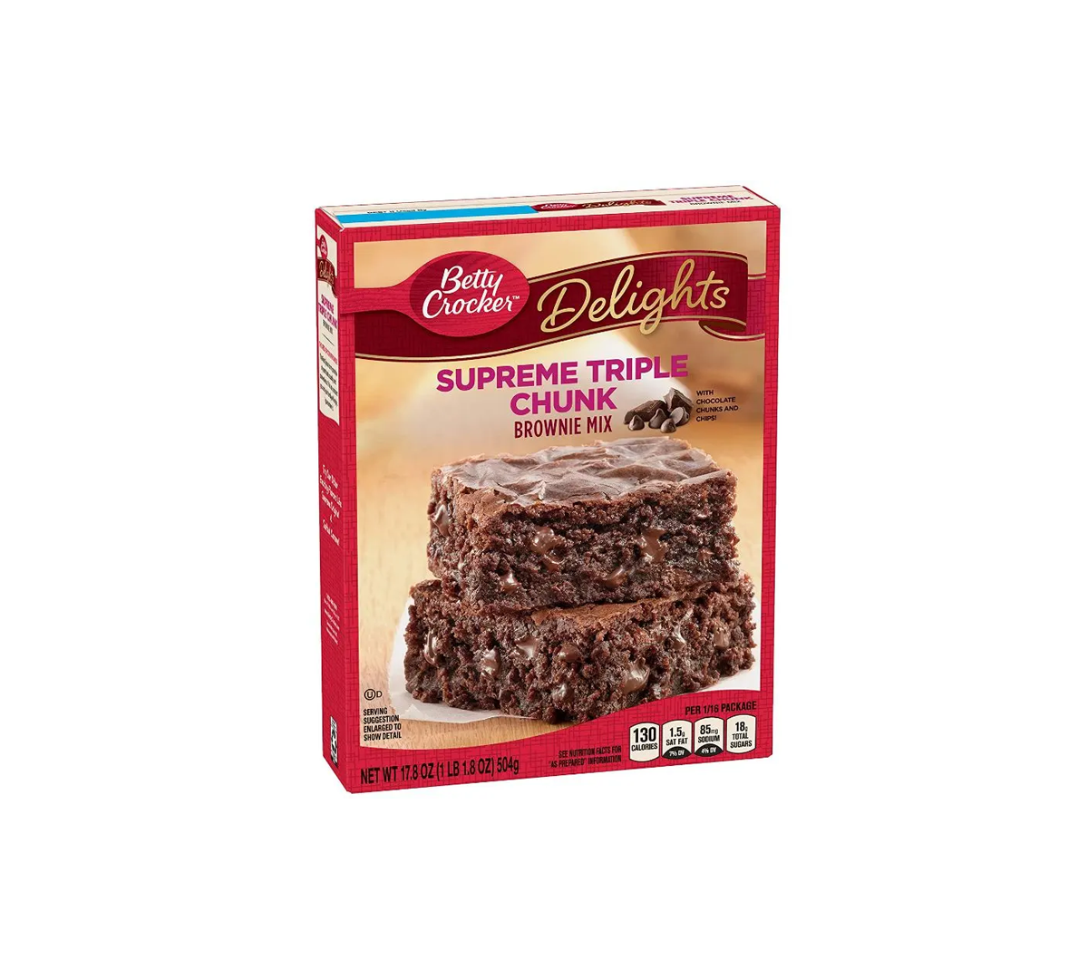 Betty Crocker Brownie Mix Supreme Triple Chunk