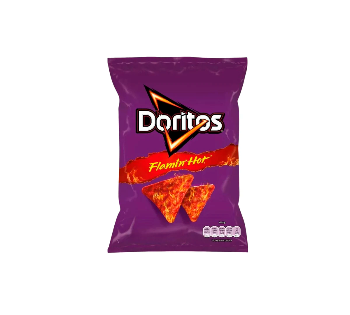 Doritos Flamin' Hot, nacho piccanti 75g