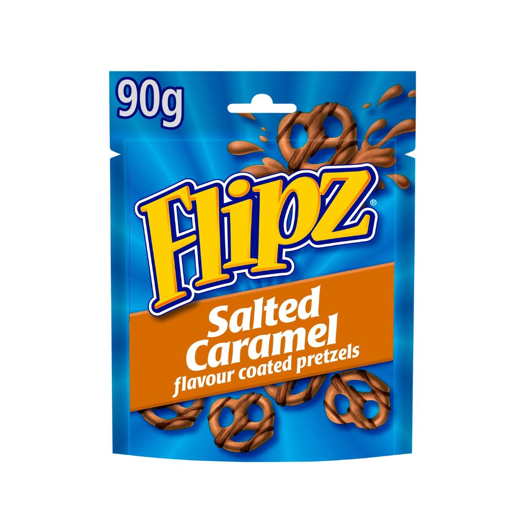 Flipz Salted Caramel 90 g- Pretzel al Caramello Salato