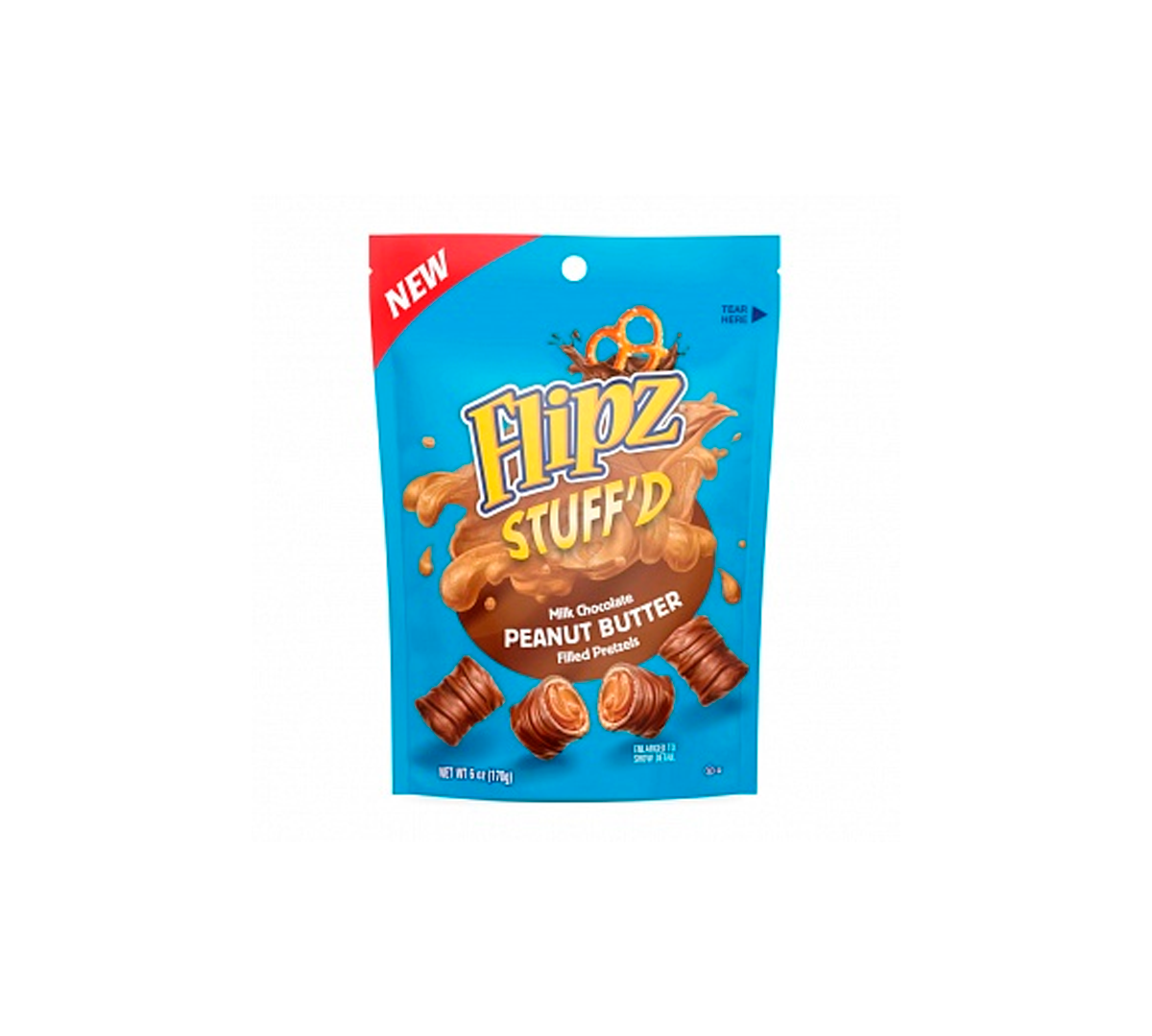 Flipz Pretzels Milk Chocolate Peanut Butter