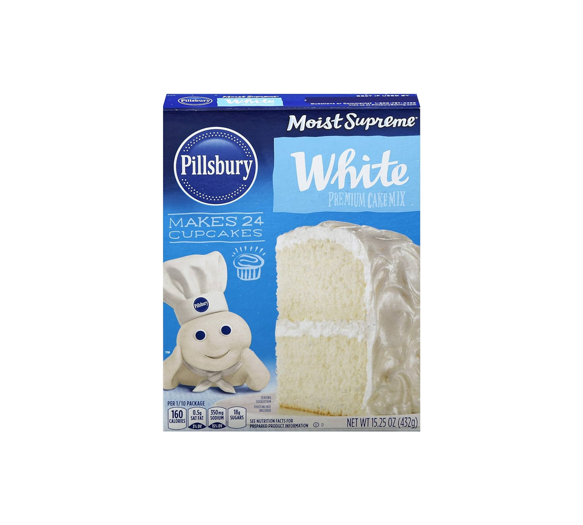 Pillsbury Moist Supreme Premium Cake Mix White