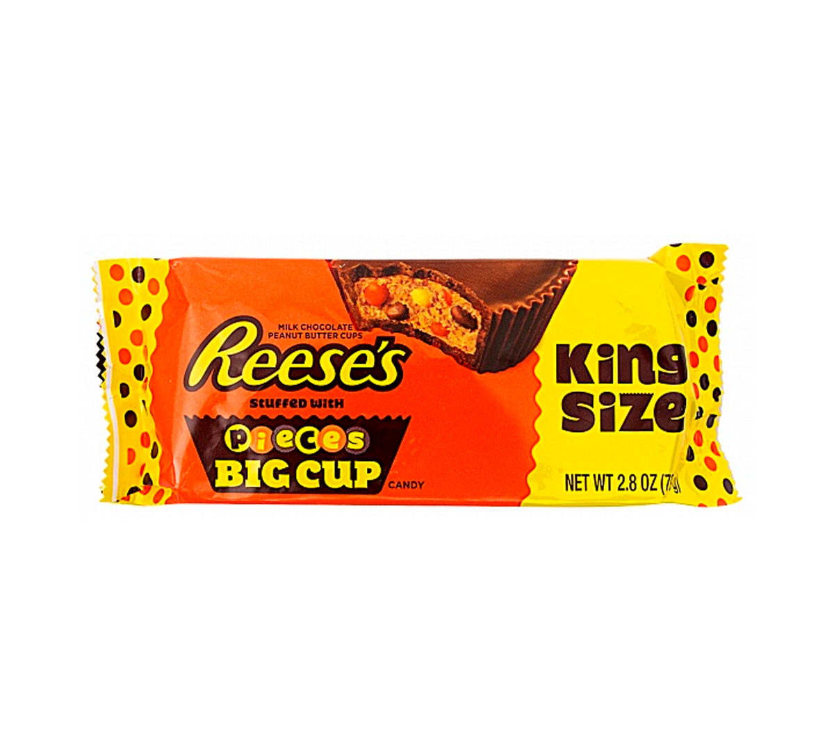 Reese's Peanut Butter Cups with Reese's Pieces King Size