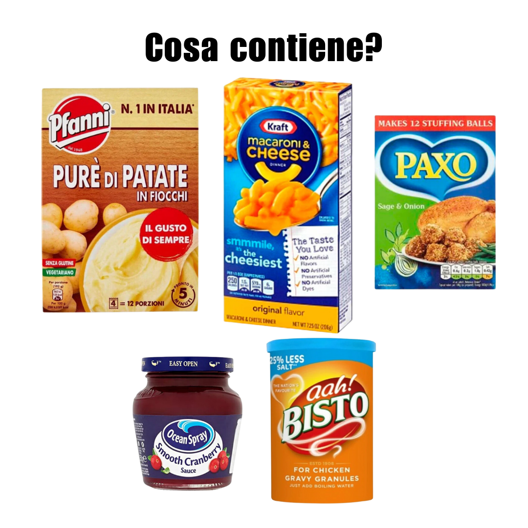 Thanksgiving Premium Box - Kit Completo con Gravy Speciale