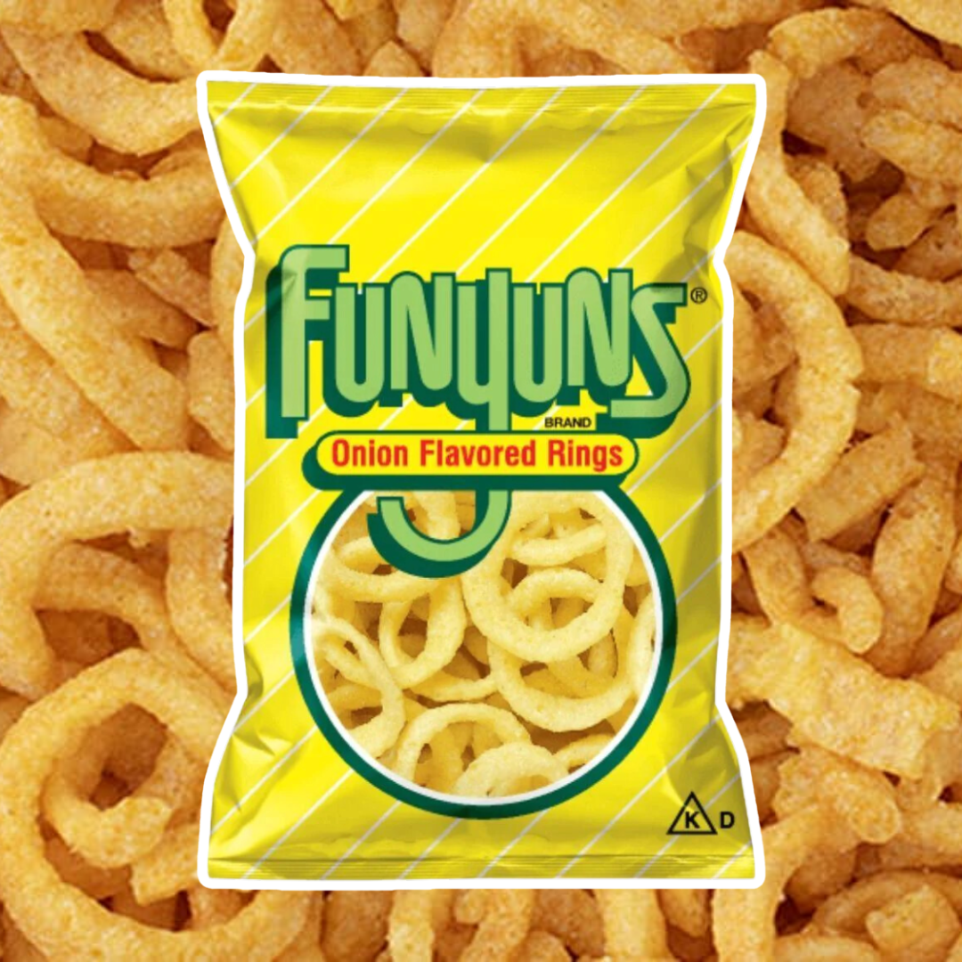 Funyuns - Onion-flavored crisps