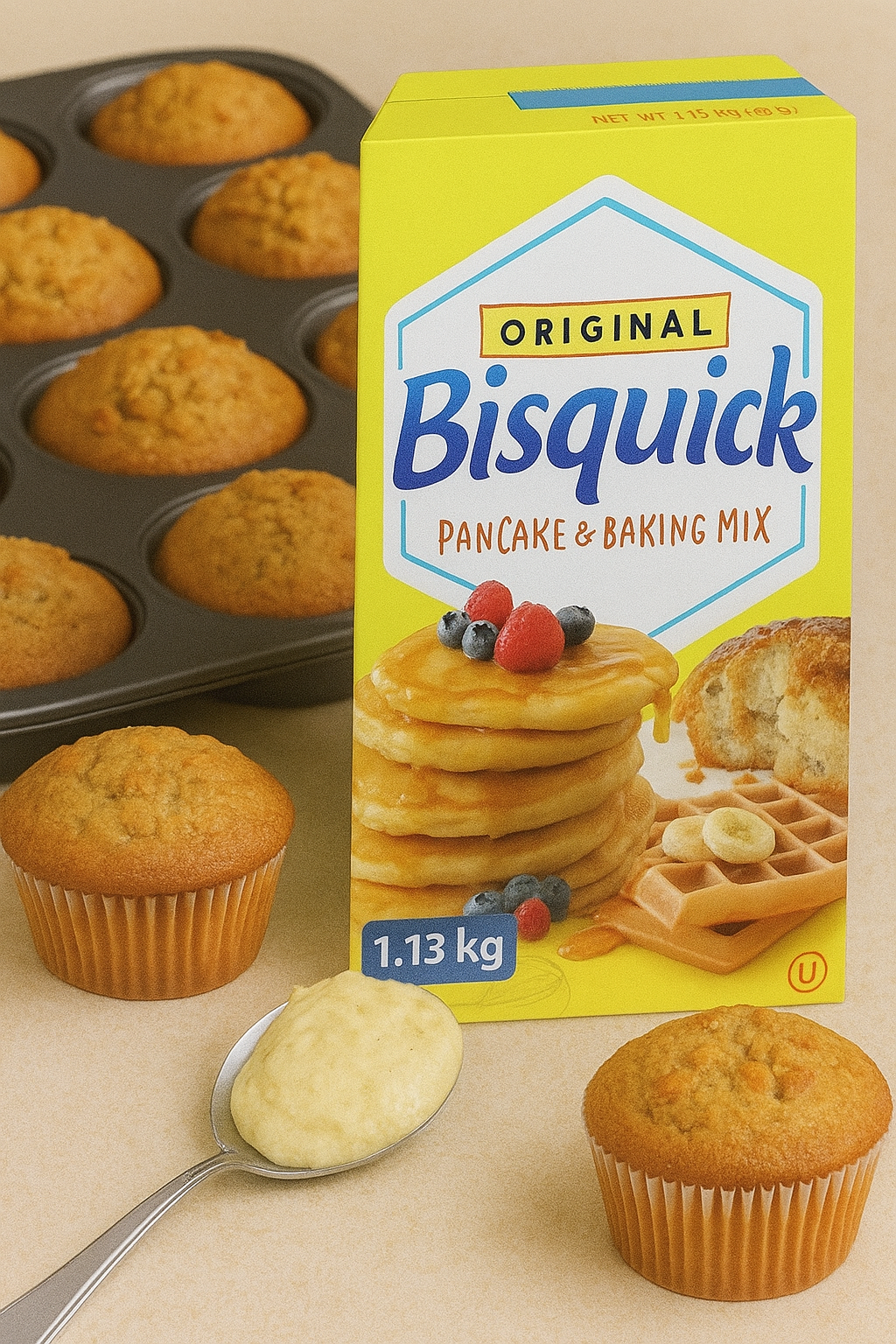 Muffin con preparato Bisquick