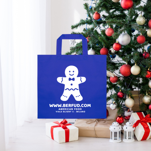 Borsa in tessuto non tessuto pan di zenzero