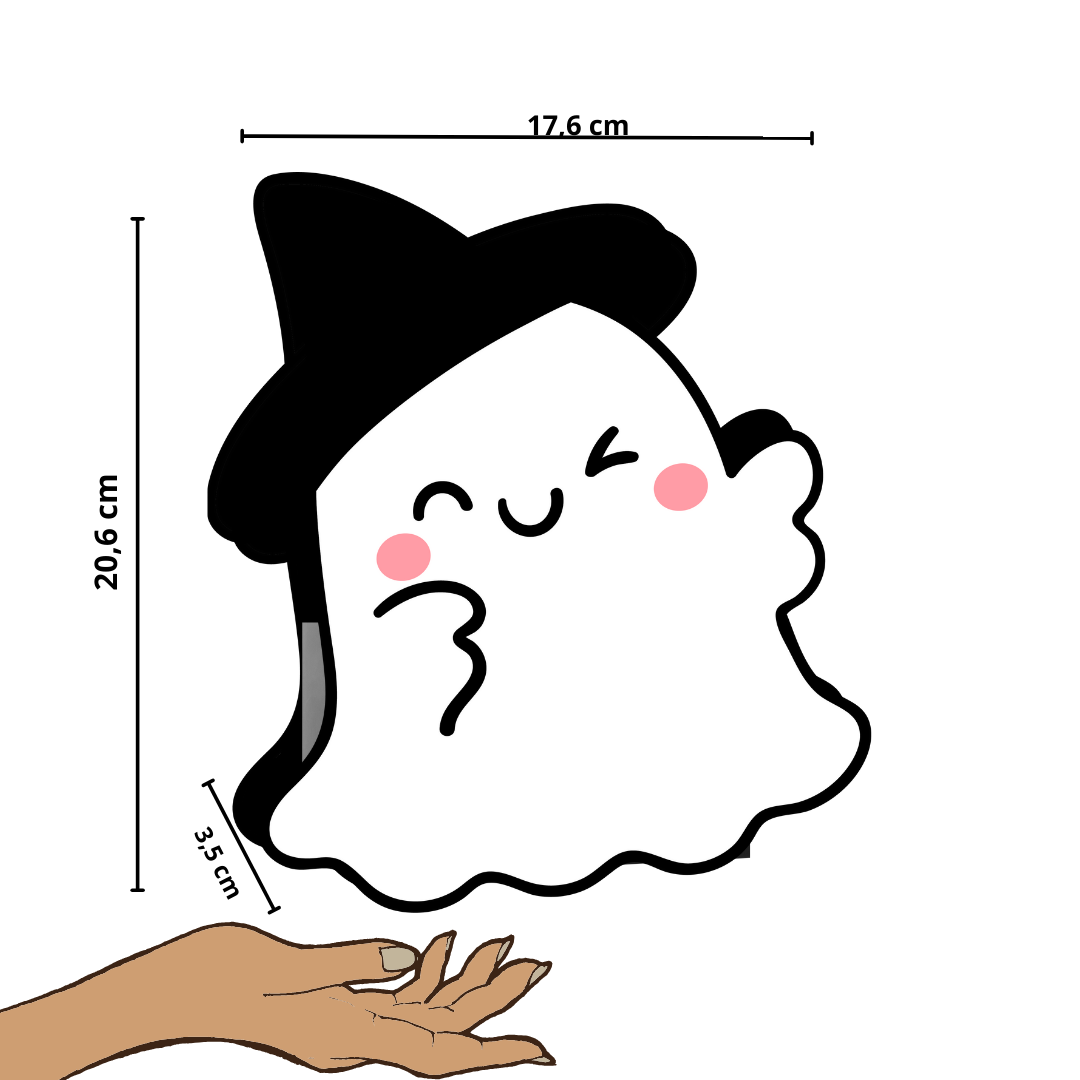 Box caramelle a forma Fantasma