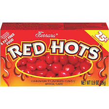 Ferrara Red Hots - Caramelle Piccanti Alla Cannella (26G)
