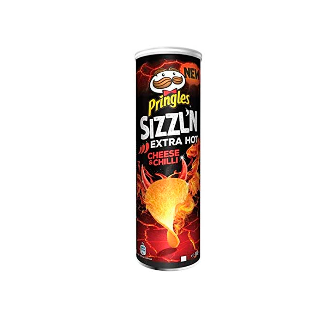 Pringles Sizzln Queso Y Chile 180G