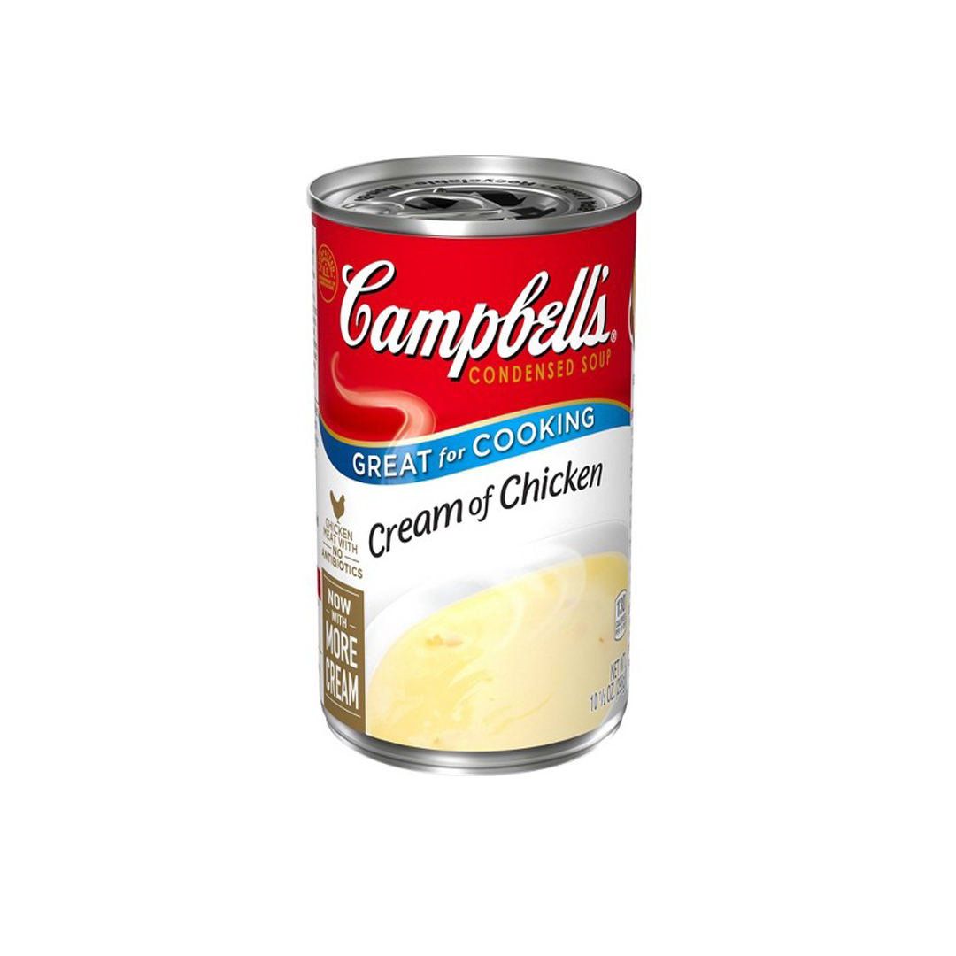 Campbell's Condensed Soup Cream Of Chicken - Crema Di Zuppa Condensata Di Pollo (295G)
