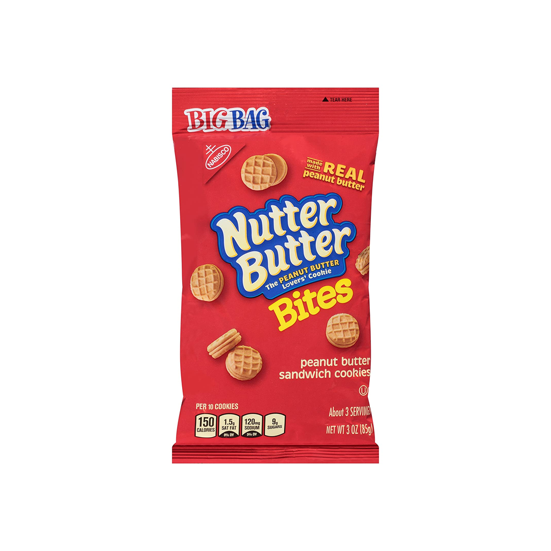 Nutter Butter Bites, galletas rellenas de crema de mantequilla de maní