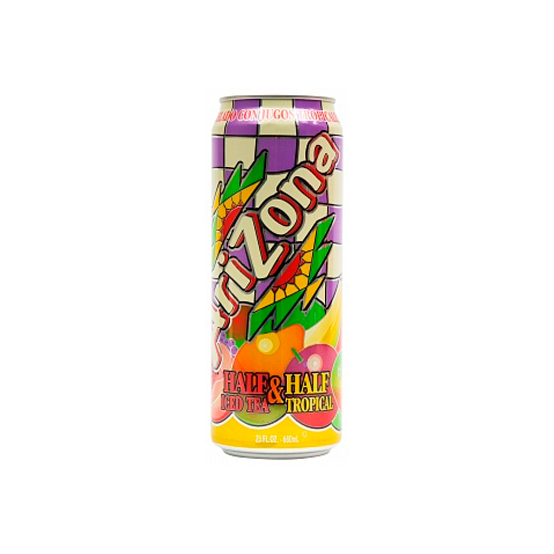 Arizona Half & Half Iced Tea Tropical - Tè Freddo Al Gusto Tropicale (680Ml)