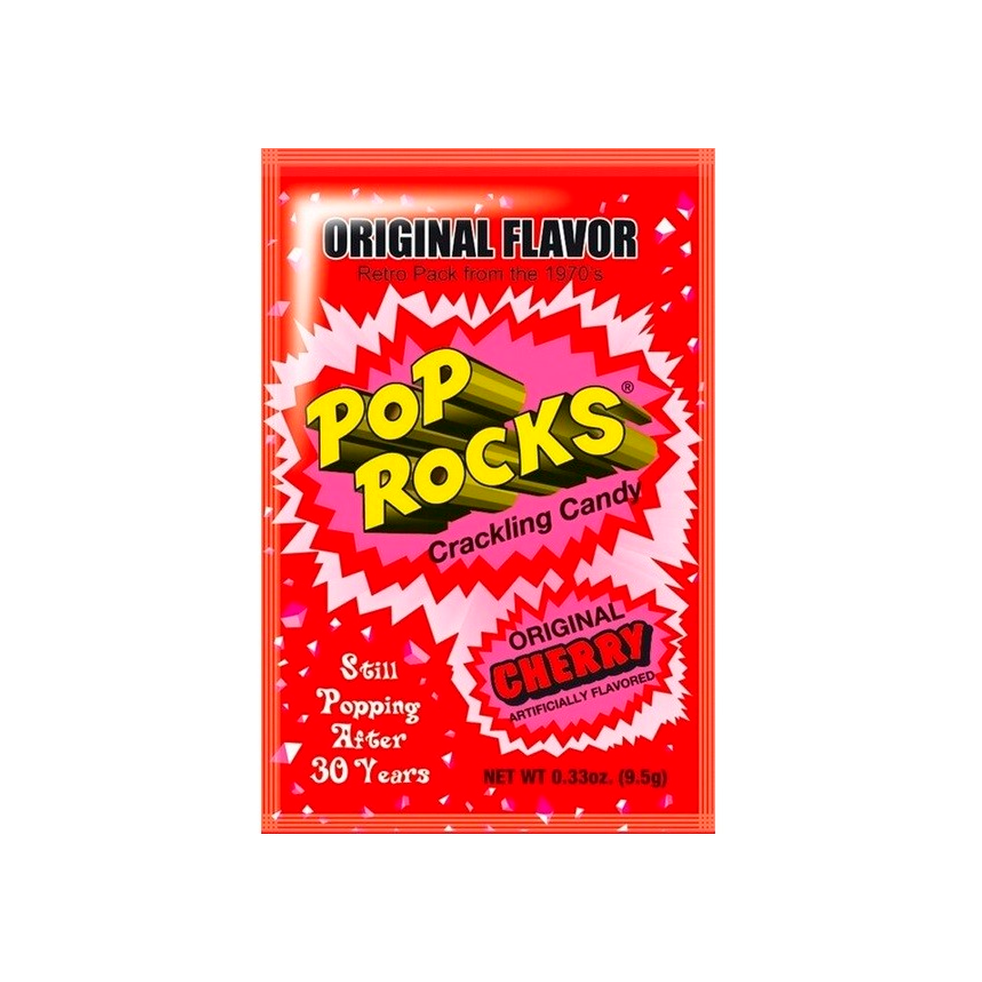 Pop Rocks Cherry - Caramelle scoppiettanti al gusto di ciliegia