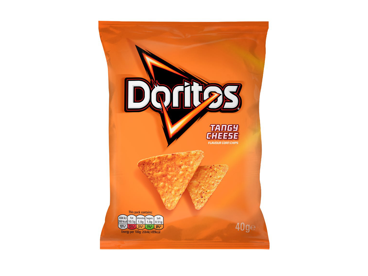 Doritos Tangy Cheese - Nachos Al Formaggio (40G)