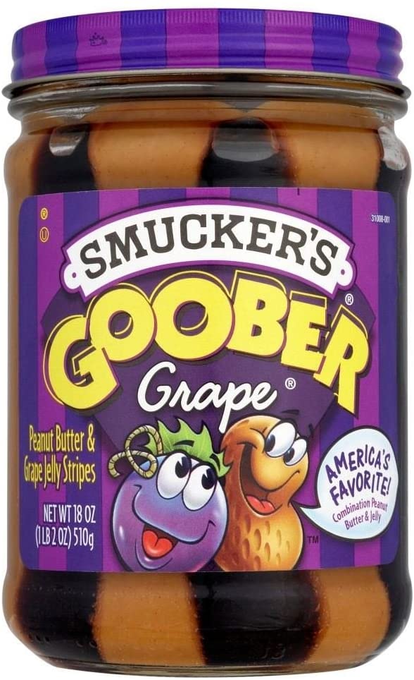 Smucker's Goober Peanut Butter And Grapes