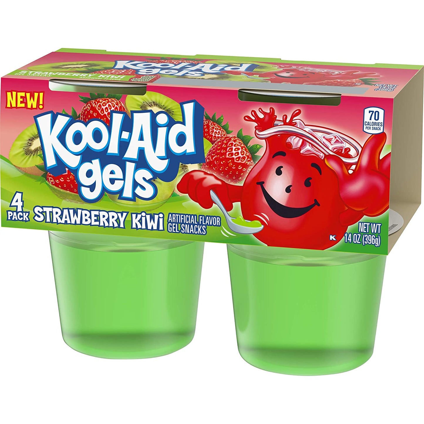 Kool Aid Jelly Fresa & Kiwi Pack 4