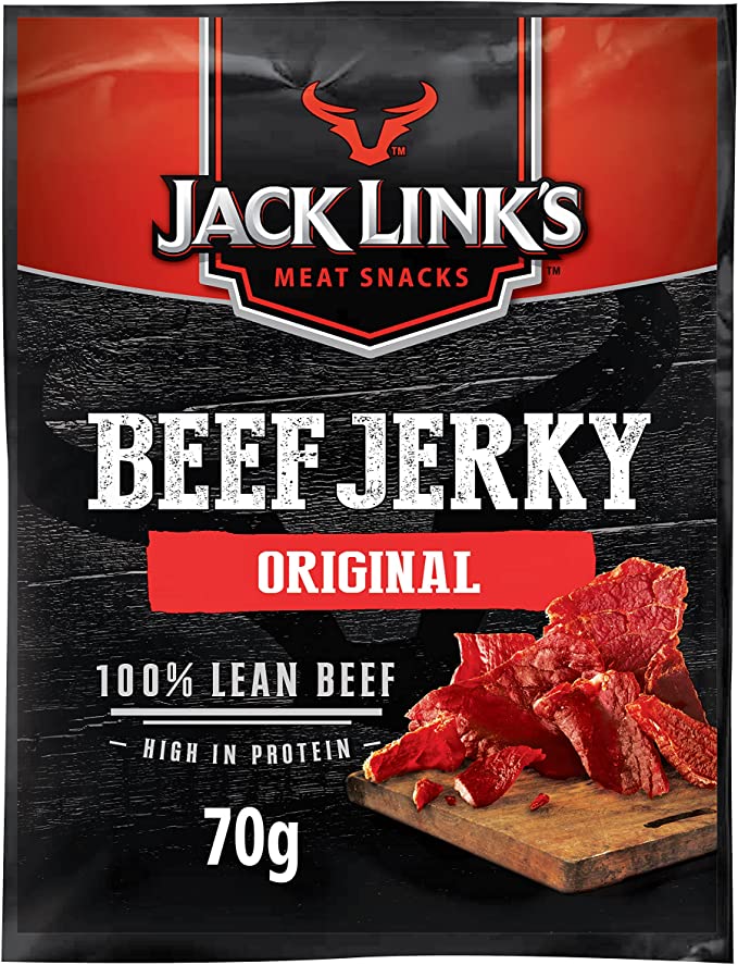JACK LINK'S BEEF JERKY SWEET & HOT - Carne Seca Dulce Picante