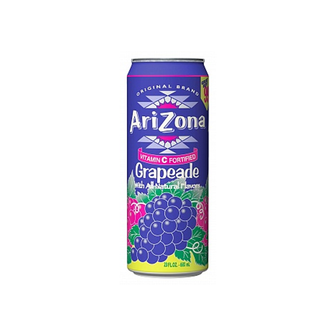 ARIZONA GRAPEADE (680ml) - Bebida con sabor a uva