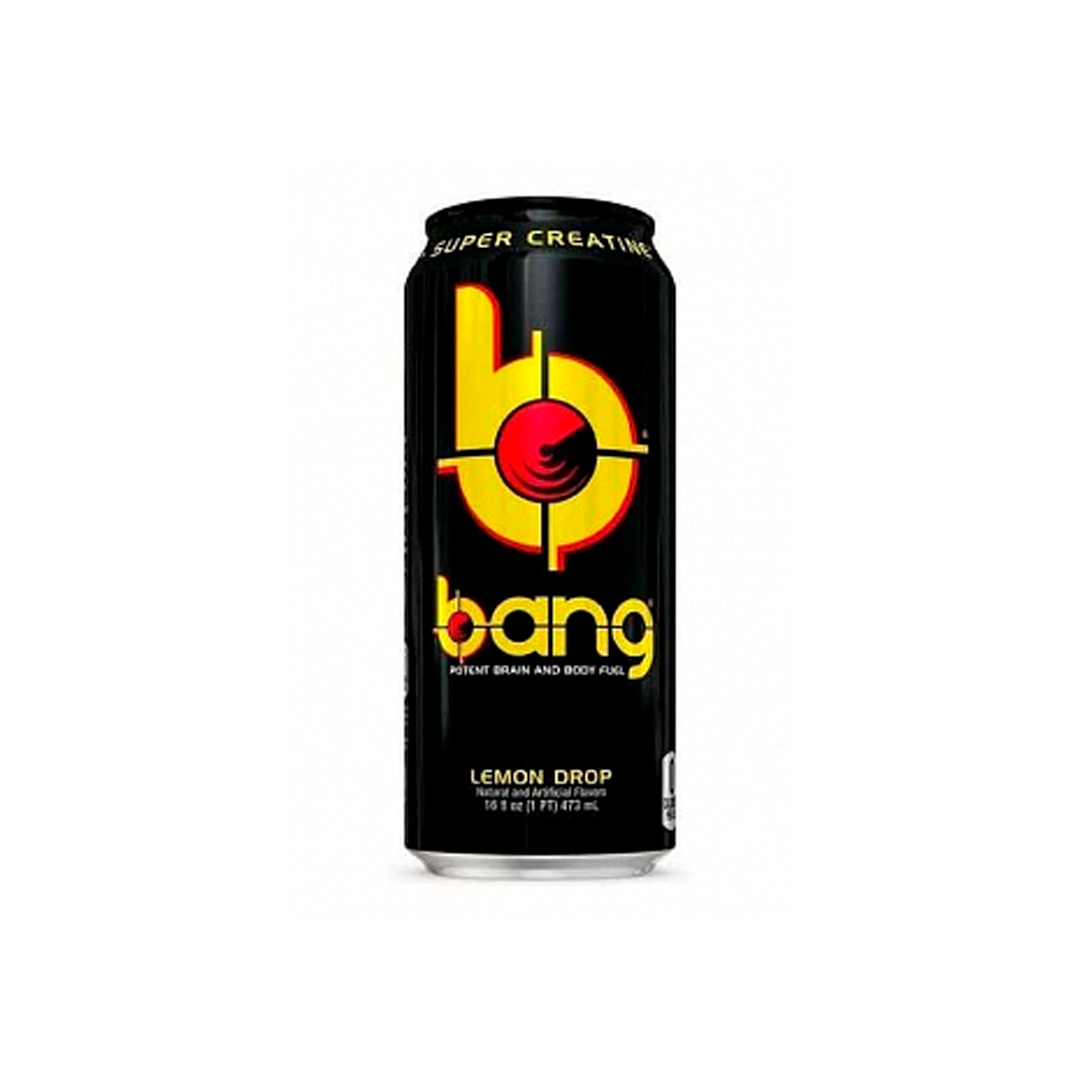 Bang Energy Lemon Drop, Lemon Flavored Energy Drink (473Ml)