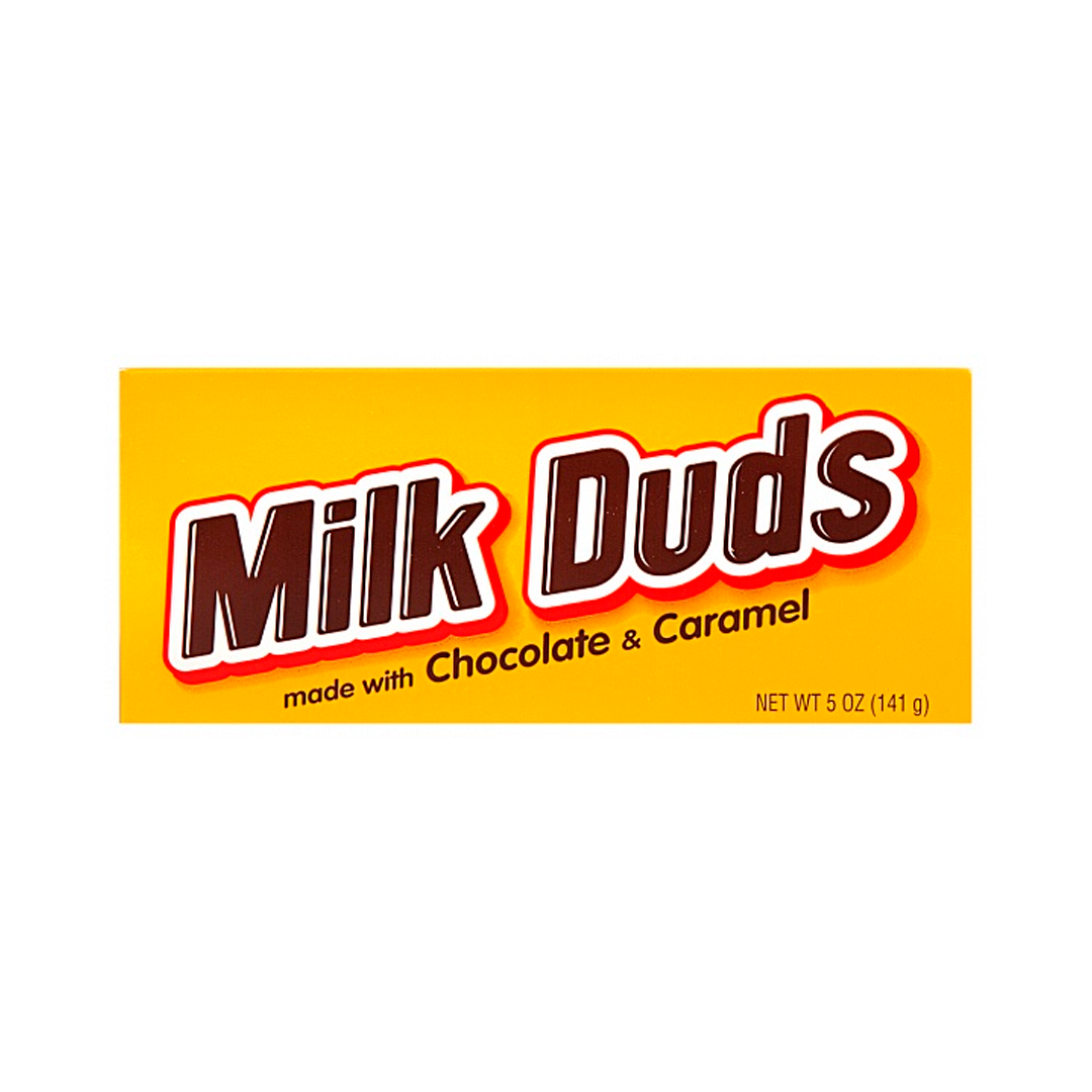 Snack Milk Duds Hershey's con caramello cremoso ricoperto di cioccolato