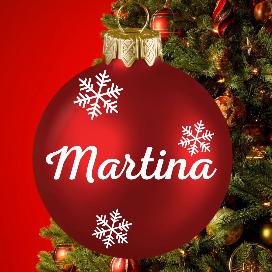 Pallina di Natale Personalizzata