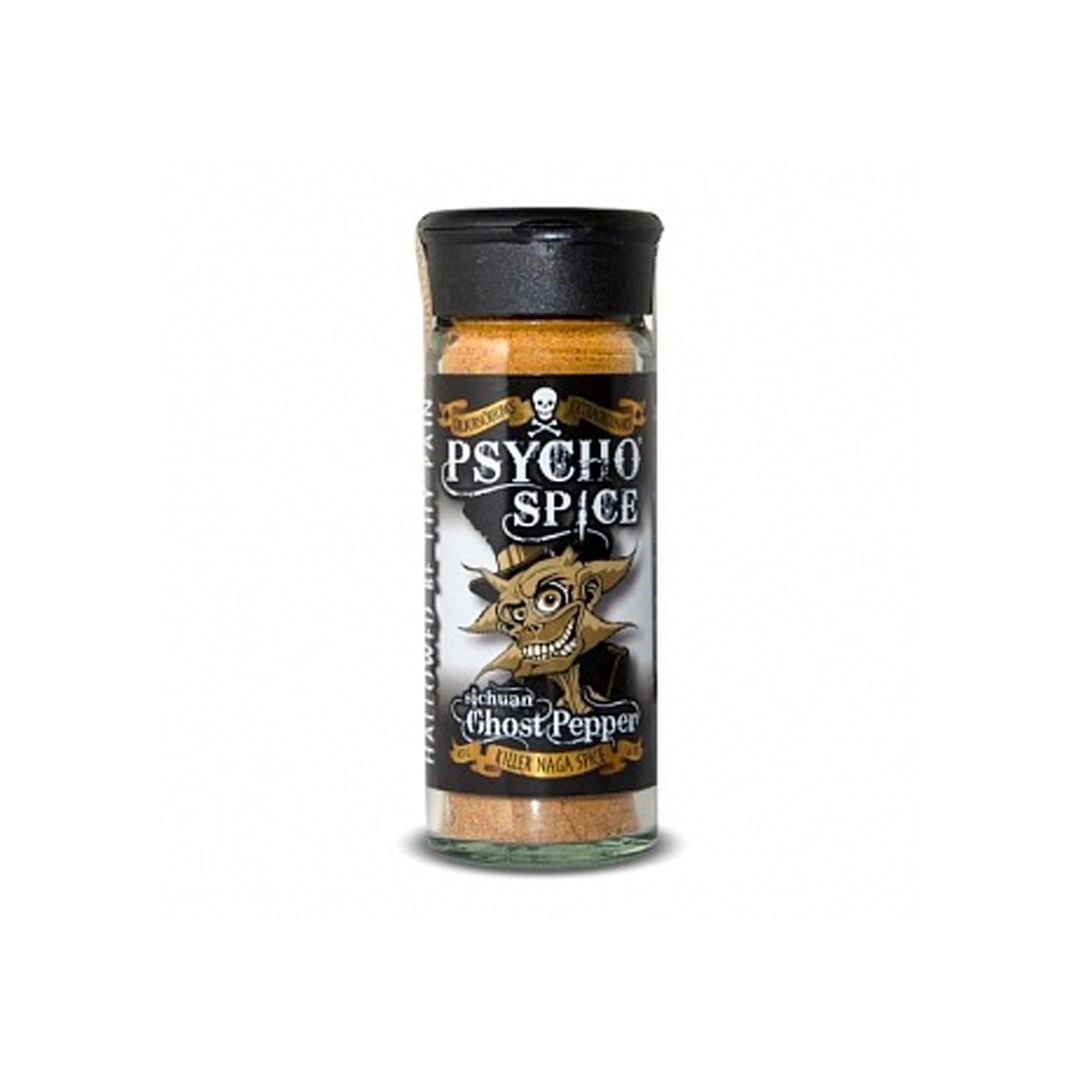 Psycho Spice Sichuan Ghost Pepper (RUB) - Miscela di spezie naga jolokia