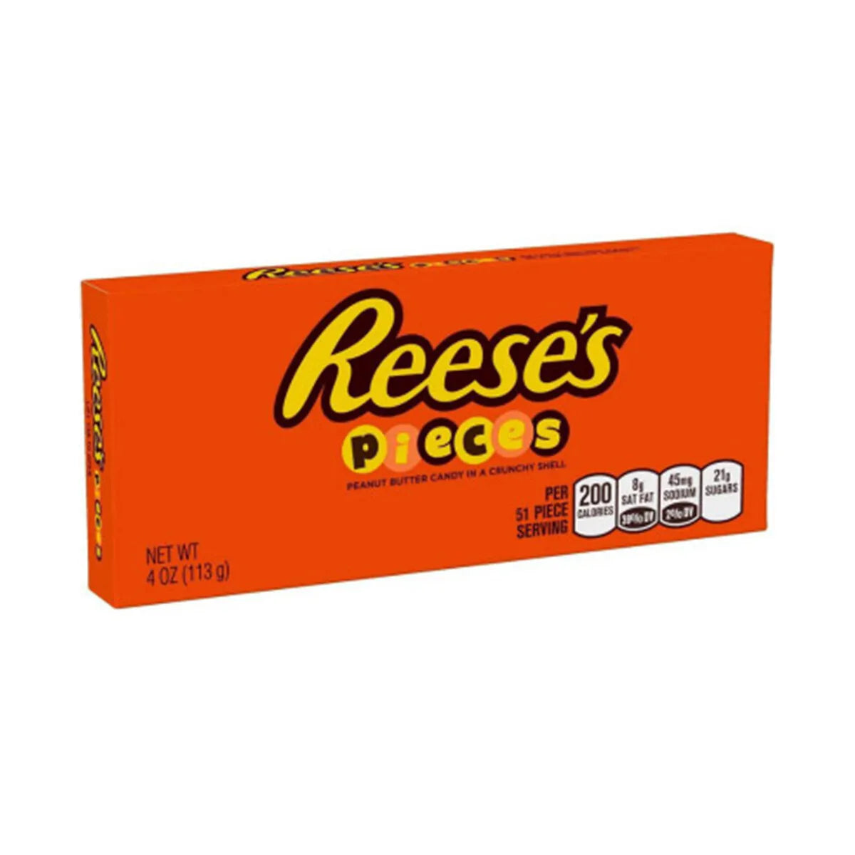 Reese's Pieces Peanut Butter, caramelos recubiertos de mantequilla de maní