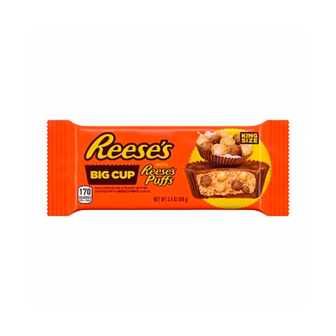 Reese's Big Cup with Potato Chips - Mantequilla de maní bañada en chocolate con trozos crujientes de papas fritas