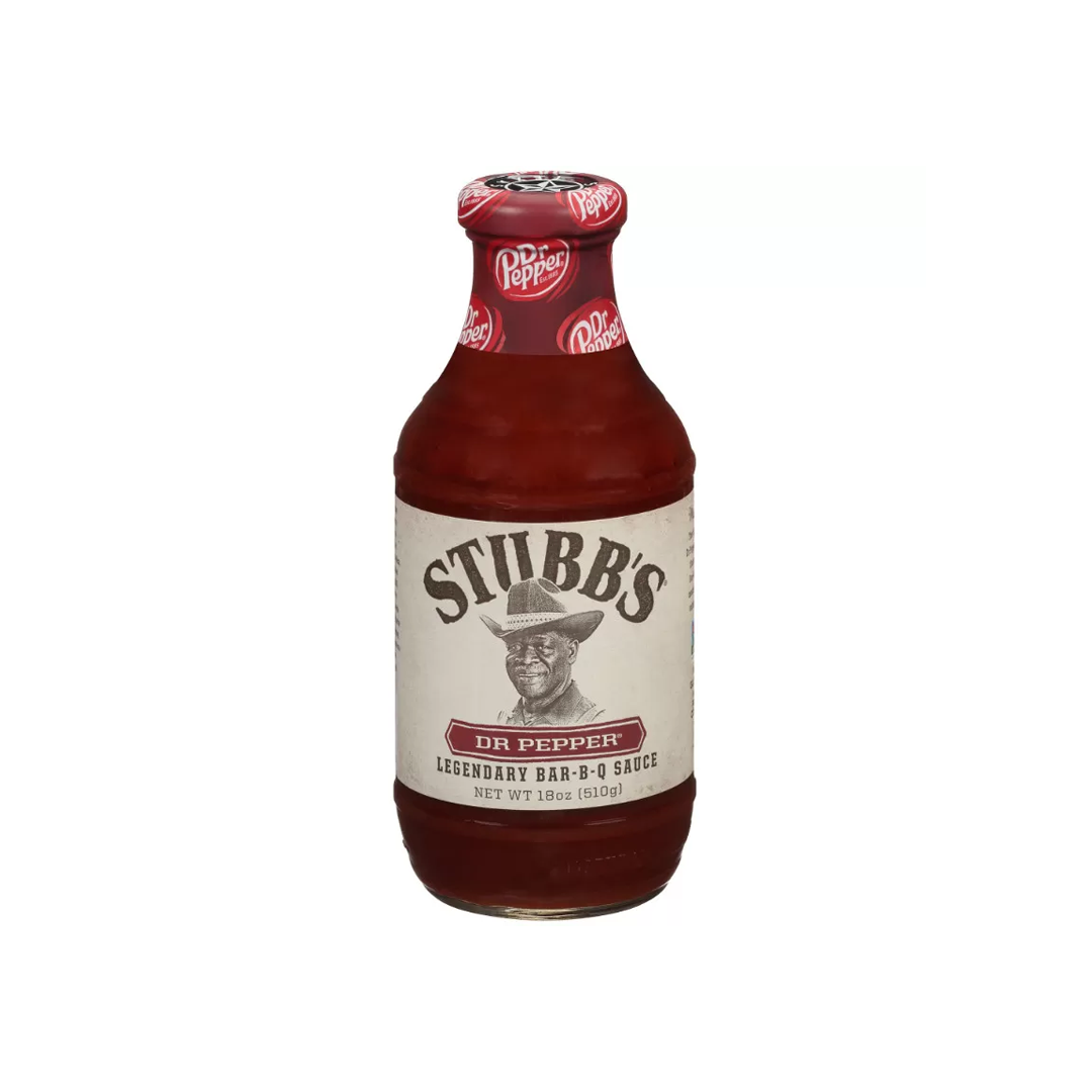 Salsa Stubb'S Sabor Ahumado Sobre Madera De Nogal