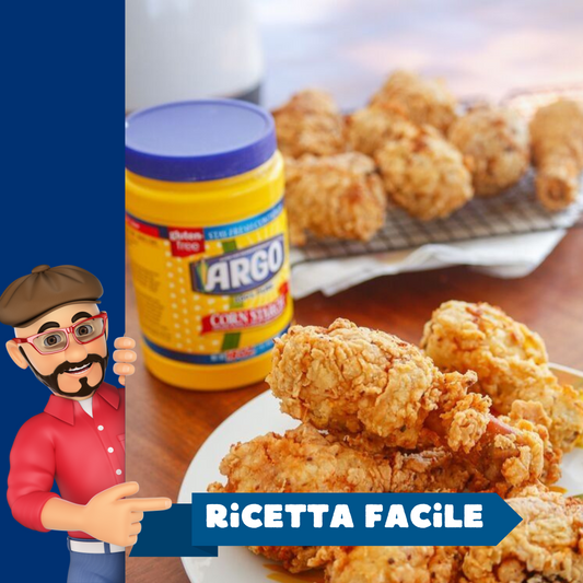 RICETTA FACILE DI POLLO FRITTO CROCCANTE