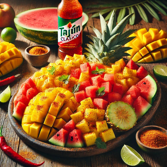 Tajín e Frutta fresca