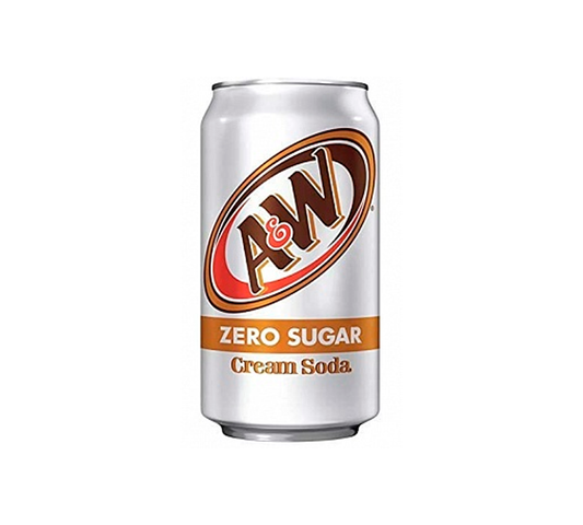 A&W Root Beer Cream soda Zero Sugar