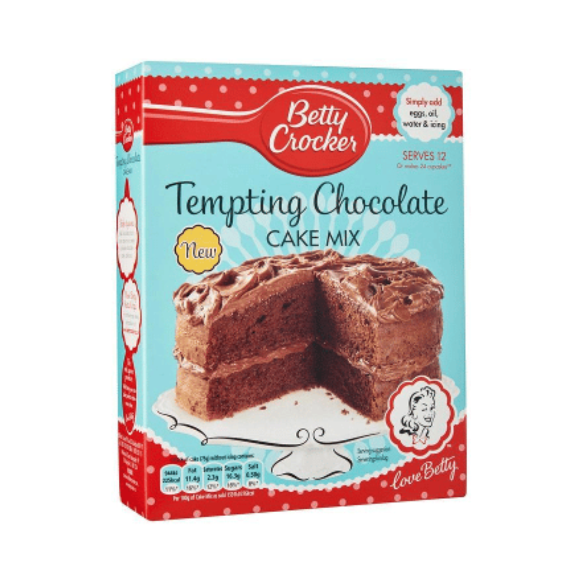 Betty Crocker Super Moist White Chocolate Swirl Cake Mix, 500 Gram :  Amazon.in: Grocery & Gourmet Foods