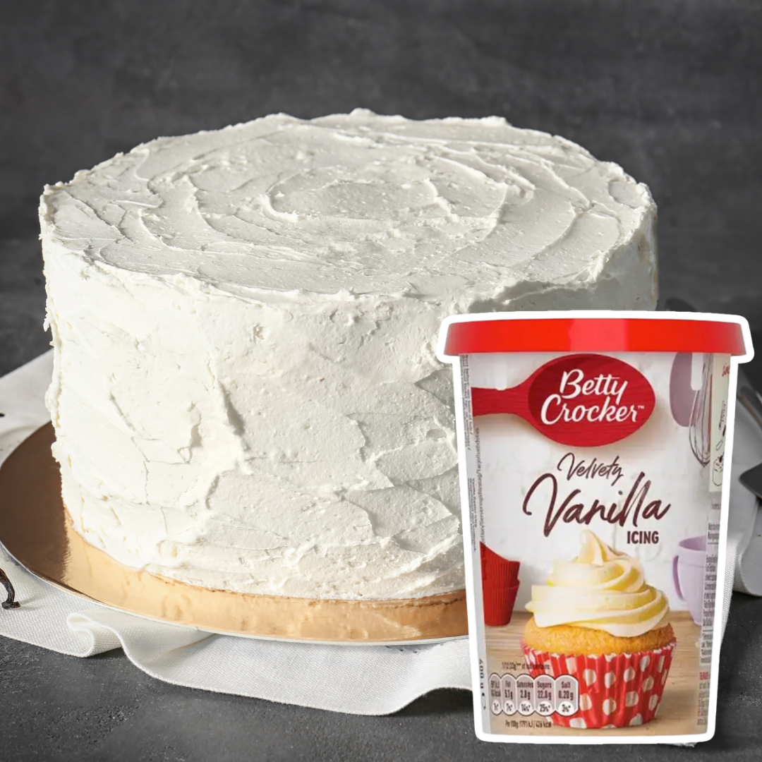 Betty Crocker Vanilla Icing - Frosting, Glassa Per Torte Alla Vaniglia 400g