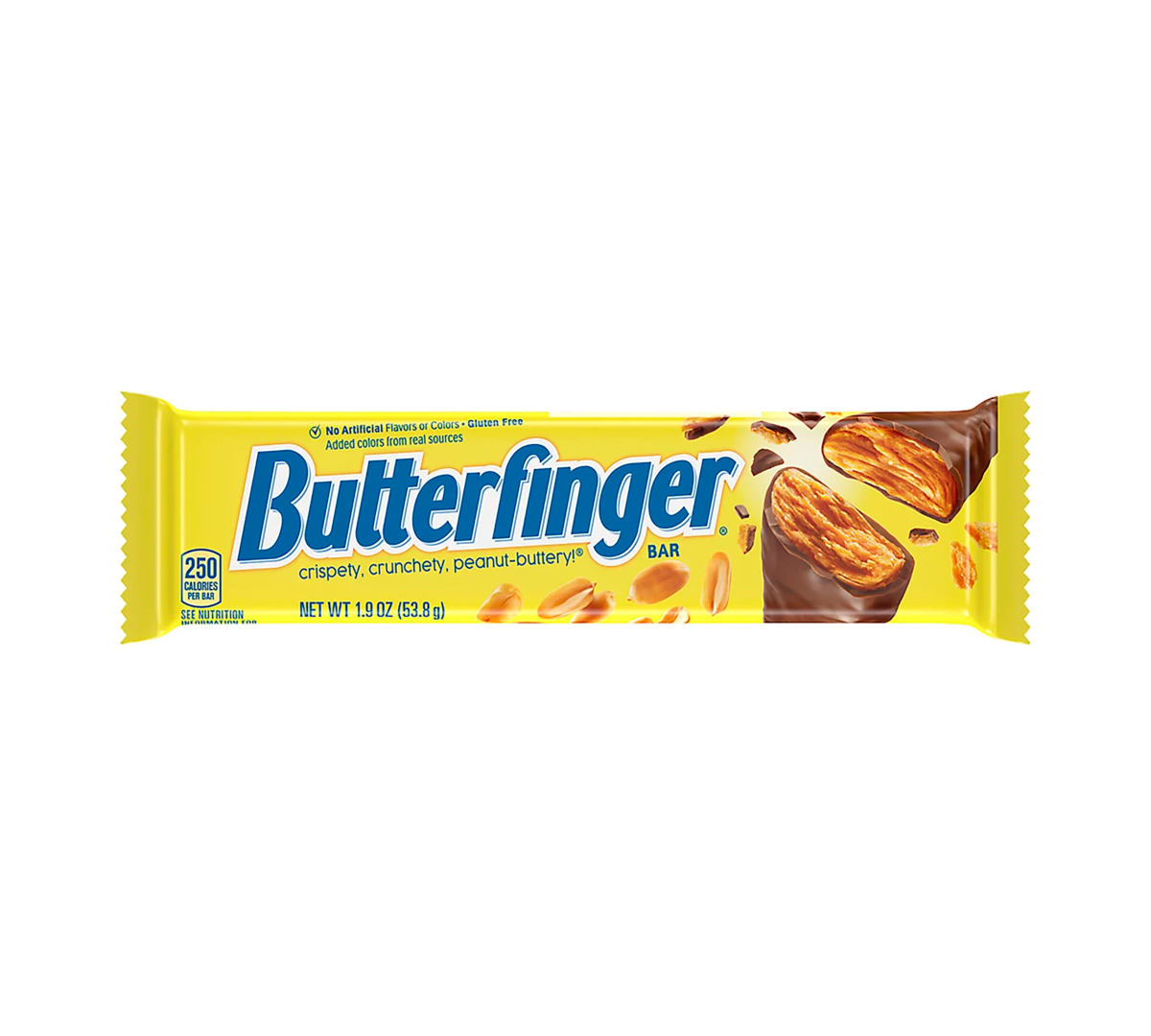 Butterfinger Bar, barreta di burro d'arachidi ricoperti di cioccolato croccante