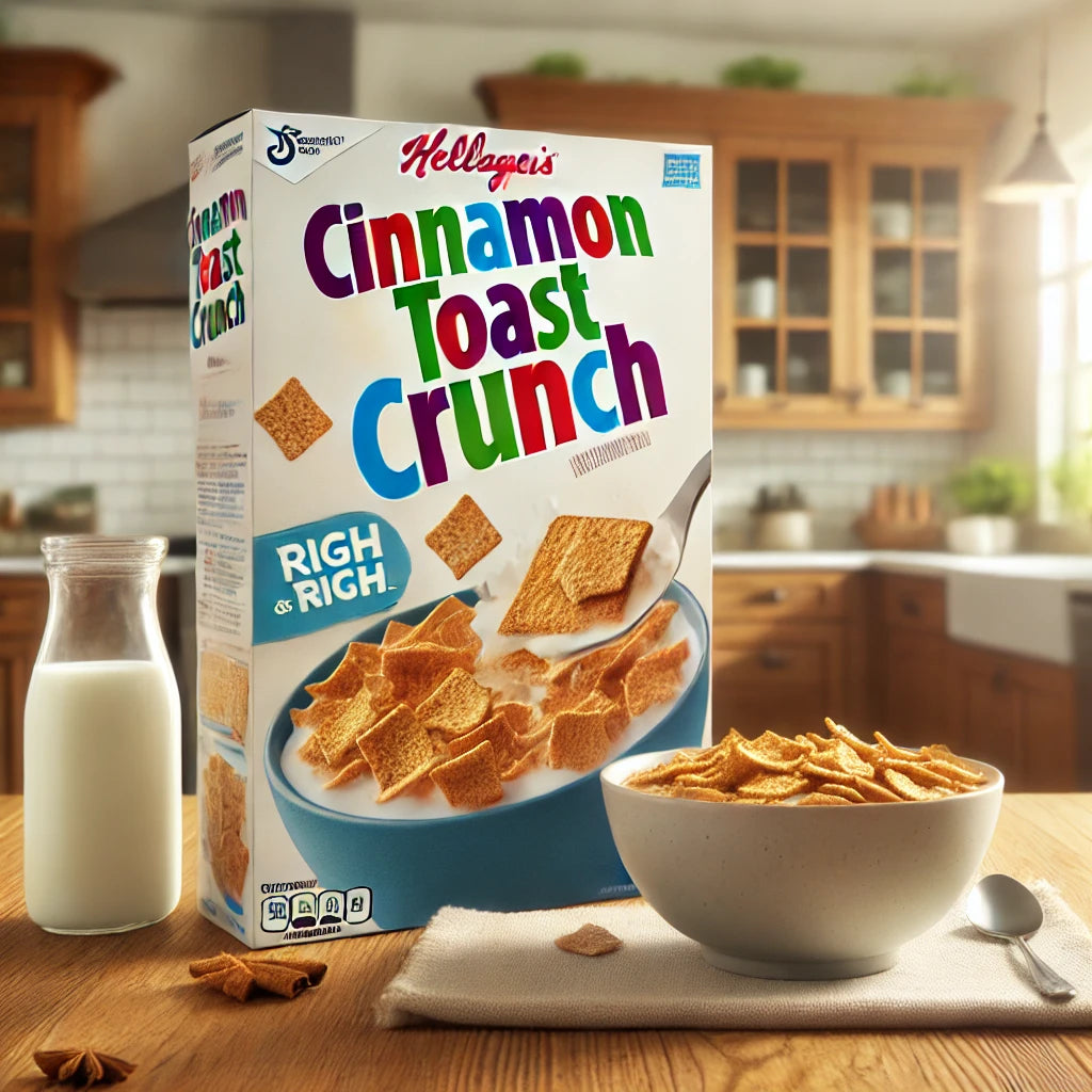 Cinnamon toast crunch colazione