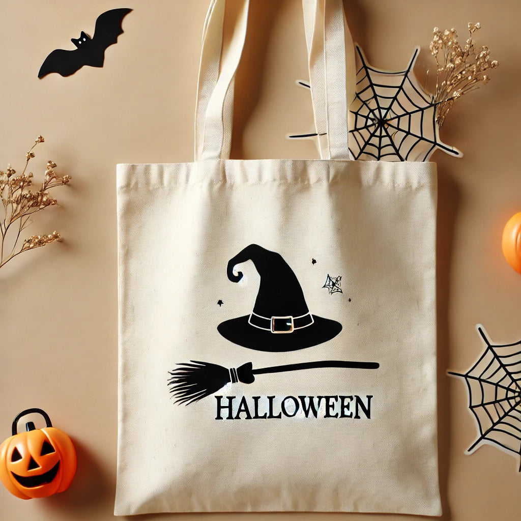 Totebag Halloween Dolcetto o Scherzetto con Dolci