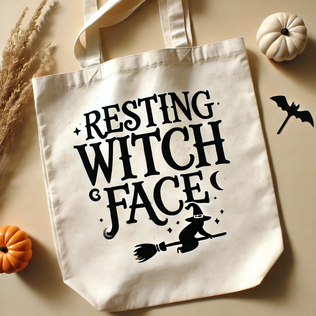 Totebag Halloween Personalizzata con Dolci - Citazioni Divertenti | Edizione Limitata