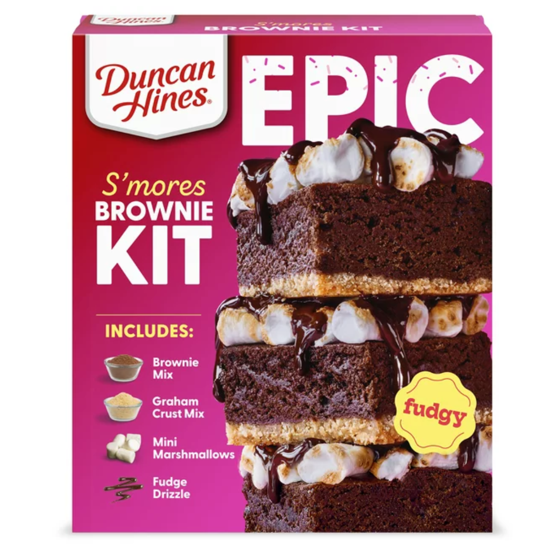 Duncan Hines Epic S'mores Brownie KIT
