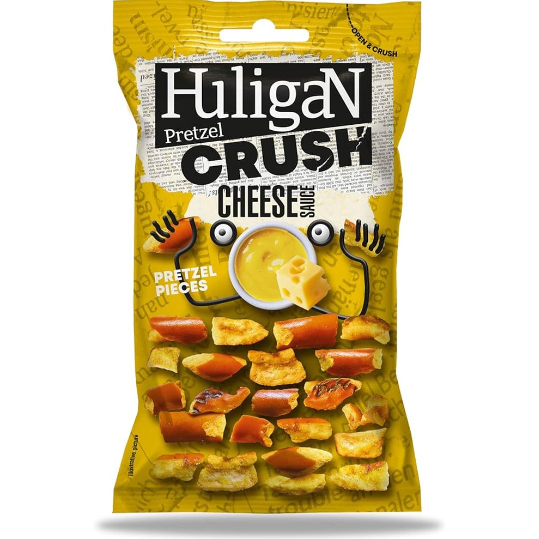 HuligaN Pretzel Crush Cheese Sauce - Pretzel al Formaggio