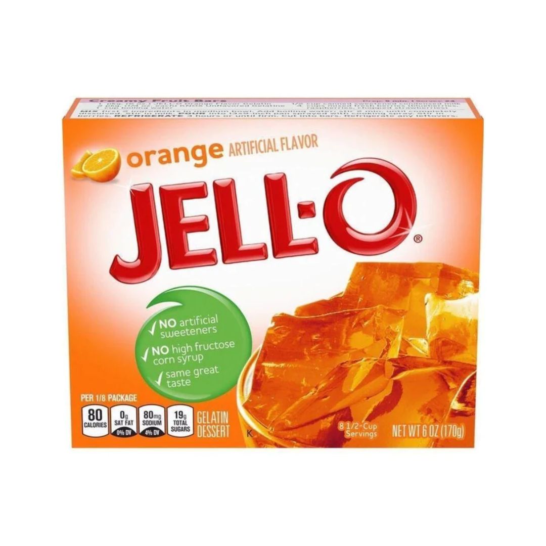 Jell-O Orange, mix per gelatina gusto arancia