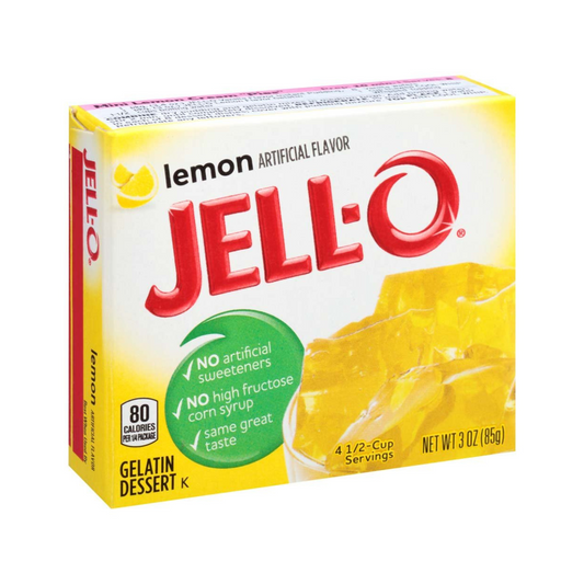 Jell-O Lemon - Gelatina de limón