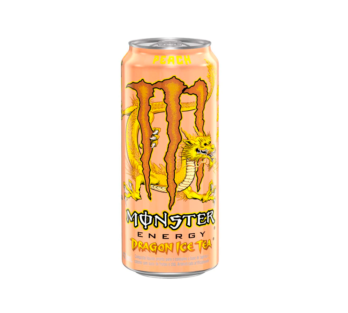 Lattina di Monster Peach Dragon Ice Tea 473 ml