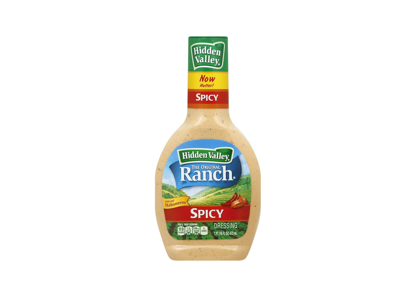 Hidden Valley Ranch Salad Spicy (grande) 473 ml - condimento per insalate