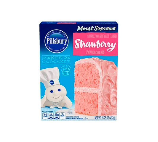 Pillsbury Moist Supreme strawberry cake mix 432 g