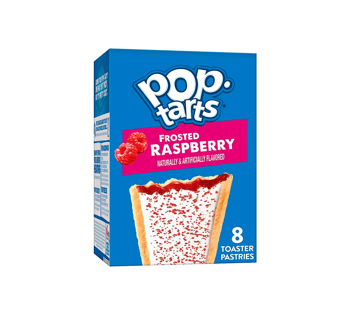 Pop-Tarts Frosted Raspberry, biscotti al gusto lampone con glassa
