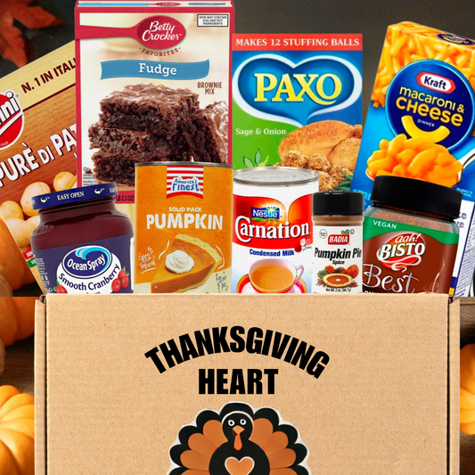 Thanksgiving Deluxe Box - Kit Completo per Cena e Dessert