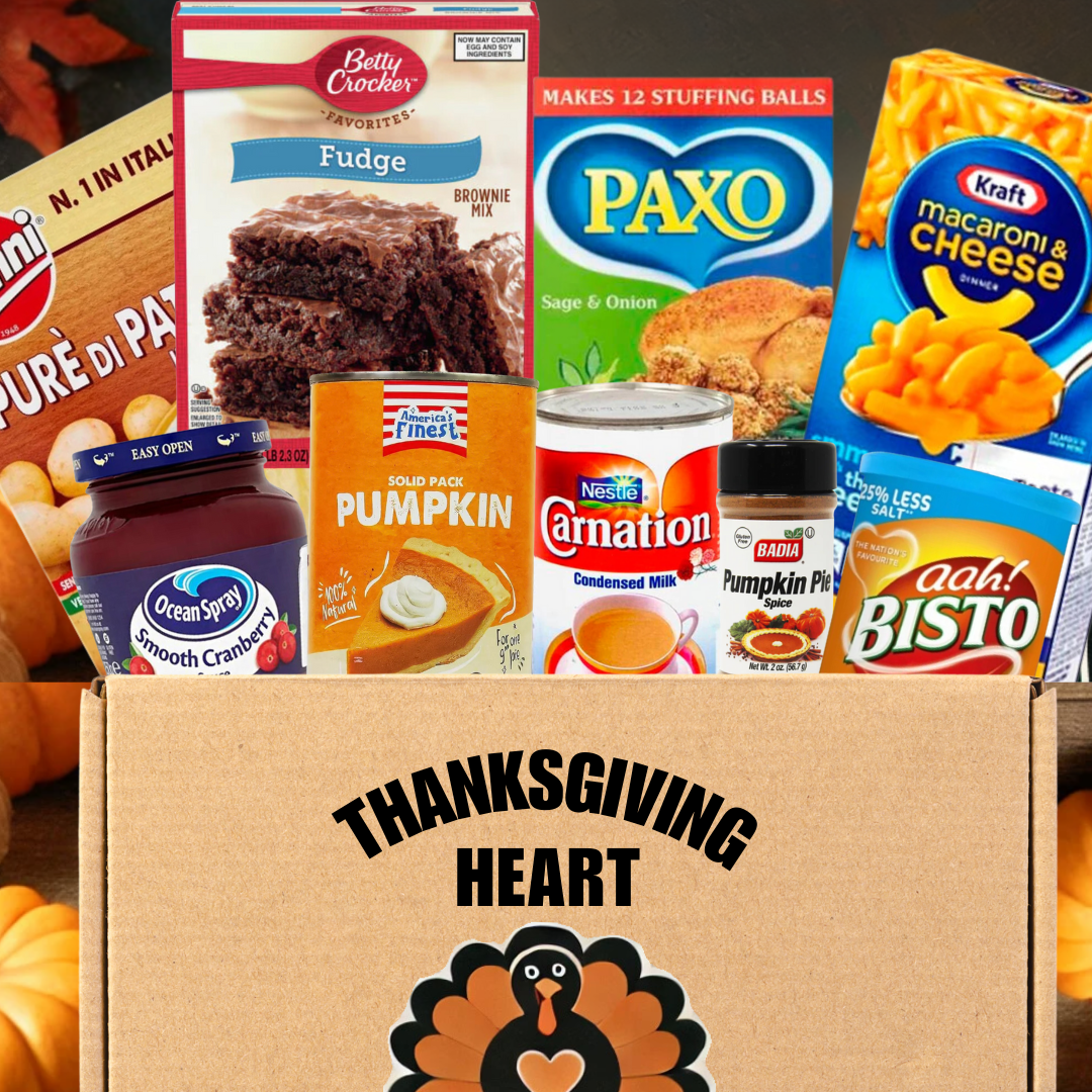 Thanksgiving Deluxe Box - Kit Completo per Cena e Dessert