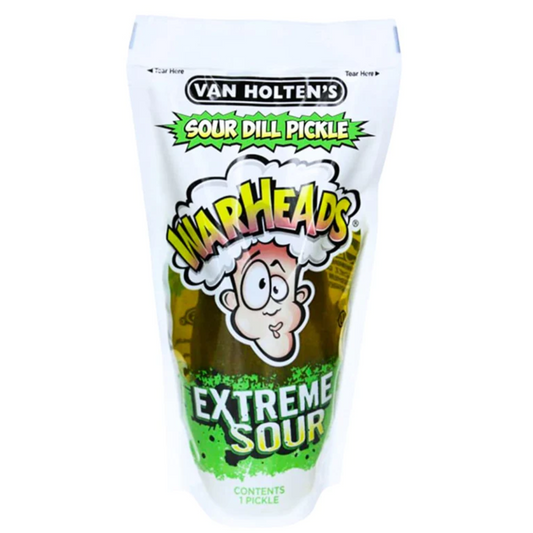 Van Holten's Dill Pickle Warheads Sour, Cetriolo Sottaceto Aspro