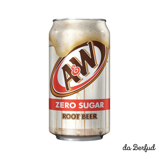 A&W Root Beer Zero Sugar - Bibita Gassata 355ml